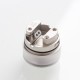 Authentic Gas Mods HALA RDTA Rebuildable Dripping Tank Atomizer w/ BF Pin - Silver, Stainless Steel, 22mm