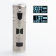 Authentic Rincoe Mechman 80W TC VW Variable Wattage Mod - Silver, Zinc Alloy, 1~80W, 1 x 18650