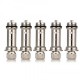 Authentic Lost Vape Regular Coil Head for Lyra Pod Kit - Silver, 1.2 ohm (5 PCS)