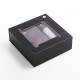 Authentic Ultroner x Asmodus Luna 80W Squonk Box Mod - Purple, Aluminum + Stabilized Wood, 1 x 18650, 6ml