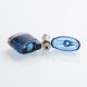 Authentic Lost Vape Lyra 1000mAh 20W Pod System Starter Kit - Blue, PU Leather, 2ml, 1.4ohm