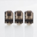 Authentic Asvape Micro Pod Kit Replacement Pod Cartridge - Black, 2ml, 0.5 / 1.0ohm (3 PCS)