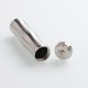 Authentic Ambition Mods Luxem MOSFET Semi-Mechanical Tube Mod - Silver, 1 x 18350 / 18650, 23mm Diameter