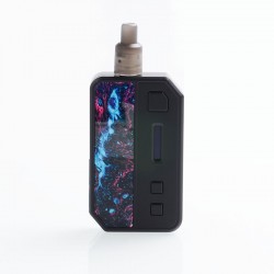 Authentic Pioneer4You IPV-3 Mini 30W 1400mAh Auto-Feeding Squonk TC Pod System - Magical Black M2, 3.5ml