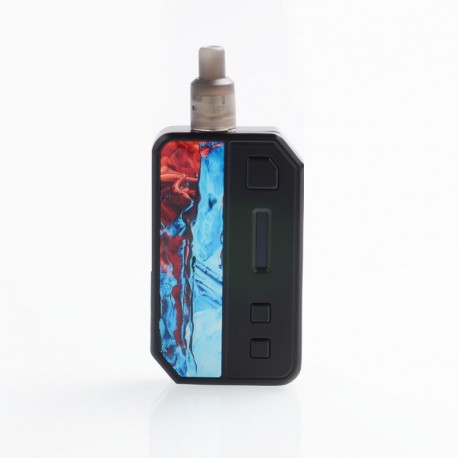 Authentic Pioneer4You IPV-3 Mini 30W 1400mAh Auto-Feeding Squonk TC Pod System - Magical Black M3, 3.5ml