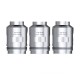 Authentic SMOKTech SMOK Replacement Dual Mesh Coil for TFV16 Tank- Silver, Nickel-chrome, 0.12ohm (80~160W) (3 PCS)