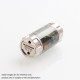 Authentic Ultroner Mini Stick Tube MOSFET Semi-Mechanical Mod - Black + Blue, SS + Stabilized Wood, 1 x 18350