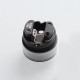 Authentic Gas Mods HALA RDTA Rebuildable Dripping Tank Atomizer w/ BF Pin - Black, Stainless Steel, 22mm