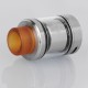 Authentic Wotofo Serpent SMM RTA Rebuildable Tank Atomizer - Silver, Stainless Steel, 4ml, 24mm Diameter