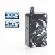 Authentic Asvape Micro 1100mAh 30W VW Variable Wattage Pod System Starter Kit - Black, 5~30W, 2ml, 0.5 / 1.0ohm