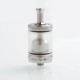 TF Taifun GTR Style MTL RTA Rebuildable Tank Atomizer - Silver, 316 Stainless Steel + PC, 4.0ml, 23mm Diameter