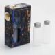 Authentic Wotofo Stentorian RAM Bottom Feeder Squonk Mechanical Box Mod - Black, Resin, 1 x 18650, 7ml Bottle
