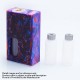 Authentic Wotofo Stentorian RAM Bottom Feeder Squonk Mechanical Box Mod - Stable Wood, Resin, 1 x 18650, 7ml Bottle