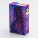 Authentic Wotofo Stentorian RAM Bottom Feeder Squonk Mechanical Box Mod - Purple, Resin, 1 x 18650, 7ml Bottle