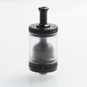 TF Taifun GTR Style MTL RTA Rebuildable Tank Atomizer - Black, 316 Stainless Steel + PC, 4.0ml, 23mm Diameter