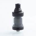 Authentic Ambition-Mods GATE MTL RTA Rebuildable Tank Atomizer - Black, 316 Stainless Steel, 2ml, 22mm Diameter