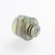 Authentic Reewape RW-AS250WY 510 Drip Tip - Green, Resin, Glowing & Temperature Change