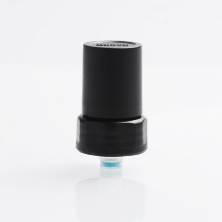 Authentic Wotofo Easy Fill Drip Cap for RDA Rebuildable Dripping Atomizer - Black, Suitable for 60ml Bottle