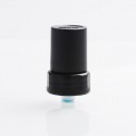 Authentic Wotofo Easy Fill Drip Cap for RDA Rebuildable Dripping Atomizer - Black, Suitable for 60ml Bottle