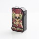 Authentic Dovpo M VV II 280W VV Variable Voltage Box Mod - Skull & Roses, PC + Zinc Alloy, 1~8V, 2 x 18650