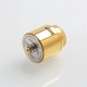Authentic Yachtvape Meshlock RDA Rebuildable Dripping Atomizer w/ BF Pin - Gold, Stainless Steel, 24mm Diameter