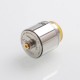 Authentic Yachtvape Meshlock RDA Rebuildable Dripping Atomizer w/ BF Pin - Silver, Stainless Steel, 24mm Diameter