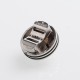 Authentic Yachtvape Meshlock RDA Rebuildable Dripping Atomizer w/ BF Pin - Silver, Stainless Steel, 24mm Diameter