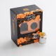 Authentic Yachtvape Meshlock RDA Rebuildable Dripping Atomizer w/ BF Pin - Silver, Stainless Steel, 24mm Diameter