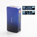 Authentic Vaporesso GEN 220W TC VW Variable Wattage Box Mod - Blue, 5~220W, 2 x 18650