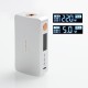 Authentic Vaporesso GEN 220W TC VW Variable Wattage Box Mod - Silver, 5~220W, 2 x 18650