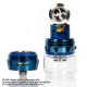 Authentic HorizonTech Falcon King Sub-Ohm Tank Atomizer - Bright Chrome, 0.38 / 0.16 Ohm, 6ml, 25.4mm Diameter