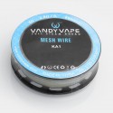 [Ships from Bonded Warehouse] Authentic VandyVape Kanthal A1 Mesh Wire DIY Heating Wire - 2.8 ohm / Ft, 5 Feet (80 Mesh)