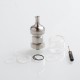 Authentic KAEES Aladdin MTL RTA Rebuildable Tank Atomizer - Silver, 2ml , 22mm Diameter