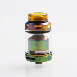 Authentic ThunderHead Creations Tauren One RTA Rebuildable Tank Atomizer - Rainbow, 2.0 / 4.5ml, 24mm Diameter