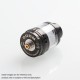 Authentic Damn Vape DOOM Mesh RTA Rebuildable Tank Atomizer - Gun Metal, Stainless Steel, 4ml, 26mm Diameter