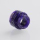 Authentic REEWAPE AS107S Replacement 810 Drip Tip for 528 Goon / Kennedy / Battle / Mad Dog RDA - Purple, Resin, 13mm