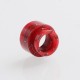 Authentic REEWAPE AS107S Replacement 810 Drip Tip for 528 Goon / Kennedy / Battle / Mad Dog RDA - Red, Resin, 13mm