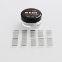 Authentic Damn Doom RTA Replacement Kanthal A1 0.13ohm Mex-Mesh Strips + 0.11ohm Quad Mesh Strips Sheet - (45~70W) (10 PCS)