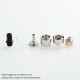 Authentic Augvape Merlin Nano MTL RTA Rebuildable Tank Atomizer - Black, 18mm