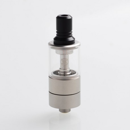 Authentic Augvape Merlin Nano MTL RTA Rebuildable Tank Atomizer - Matte Silver, 2ml, 18mm Diameter