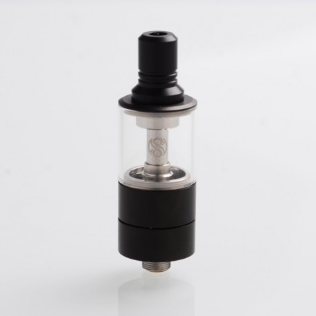 Authentic Augvape Merlin Nano MTL RTA Rebuildable Tank Atomizer - Matte Black, 2ml, 18mm Diameter