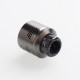 Authentic MECHLYFE x AmbitionZ Vaper Slatra Mesh RDA Rebuidable Atomizer w/ BF Pin - Gun Metal, Stainless Steel, 25mm Diameter