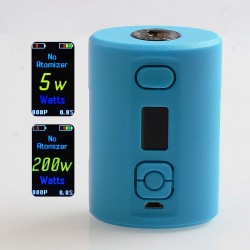 SXK Box Style Box Mod - Light Blue