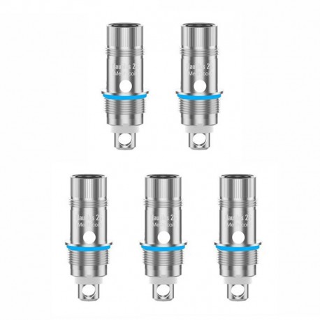 Authentic Aspire Nautilus 2S Replacement Mesh Coil Core Head - Silver, Stainless Steel, 0.7 ohm (20~25W) (5 PCS)