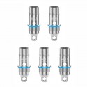 Authentic Aspire Nautilus 2S Replacement Mesh Coil Core Head - Silver, Stainless Steel, 0.7 ohm (20~25W) (5 PCS)