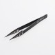 Authentic Coil Master Stainless Steel + Ceramic Straight Tip Tweezers for E-Cigarettes / RDA / RTA / RDTA Vape Atomizer - Black