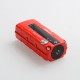 Authentic Augvape VTEC1.8 200W VV Variable Voltage Box Mod - Red, Zinc Alloy, 2 x 18650, 5~200W