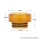 Authentic Reewape AS154 Replacement 810 Drip Tip for TFV8 / TFV12 Tank / Goon / Kennedy / Reload RDA - Brown, Resin, 11mm