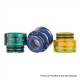 Authentic Reewape AS159S Replacement 810 Drip Tip for TFV8 / TFV12 Tank / Goon / Kennedy / Reload RDA - Blue, Resin, 14mm