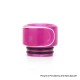 Authentic Reewape AS161 Replacement 810 Drip Tip for SMOK TFV8 / TFV12 Tank / Goon / Kennedy /Reload RDA - Rose Red, Resin, 14mm